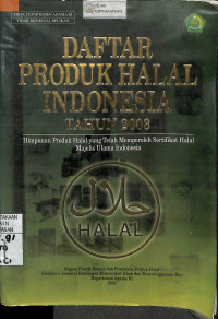 DAFTAR PRODUK HALAL INDONESIA TAHUN 2003