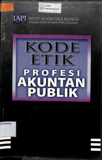 KODE ETIK PROFESI AKUNTAN PUBLIK