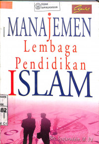 MANAJEMEN LEMBAGA PENDIDIKAN ISLAM