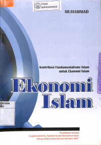 EKONOMI ISLAM