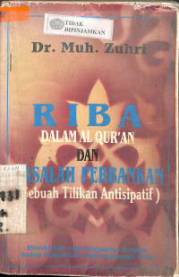 RIBA DALAM ALQUUR'AN DAN MASALAH PERBANKAN