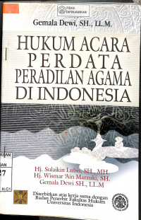 HUKUM ACARA PERDATA PERADILAN AGAMA DI INDONESIA