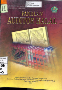 PANDUAN AUDITOR HALAL