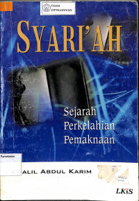 SYARI'AH : Sejarah Perkelahian Pemaknaan