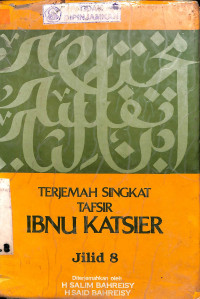 TERJEMAH SINGKAT TAFSIR IBNU KATSIER JILID 8