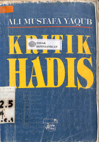 KRITIK HADIS