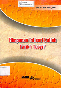 HIMPUNAN INTISARI KULIAH TARIKH TASYRI