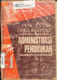 PENGANTAR OPERASIONAL ADMINISTRASI PENDIDIKAN