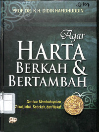 AGAR HARTA BERKAH DAN BERTAMBAH