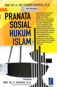 PRANATA SOSIAL HUKUM ISLAM