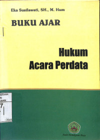 BUKU AJAR HUKUM ACARA PERDATA