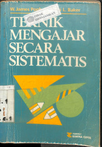 TEKNIK MENGAJAR SECARA SISTEMATIS