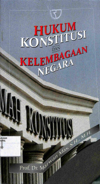 HUKUM KONSTITUSI DAN KELEMBAGAAN NEGARA