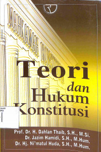 TEORI DAN HUKUM KONSTITUSI