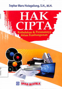 HAK CIPTA : Kedudukan & Peranannya dalam Pembangunan