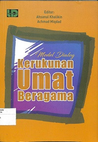 MODEL DIALOG KERUKUNAN UMAT BERAGAMA