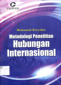 METODOLOGI PENELITIAN HUBUNGAN INTERNASIONAL