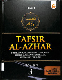 TAFSIR AL-AZHAR (jilid lengkap)