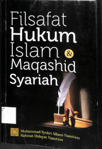 FILSAFAT HUKUM ISLAM & MAQASHID SYARIAH