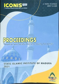 PROCEEDINGS : The Fifth International Converence on Islamic Studies (ICONIS 2021) “Pesantren and Society  Resilience During Pandemic”