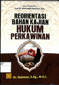 REORIENTASI BAHAN KAJIAN HUKUM PERKAWINAN