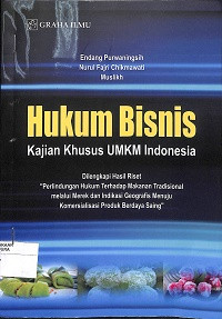 HUKUM BISNIS : Kajian Khusus UMKM Indonesia