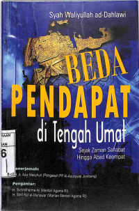 BEDA PENDAPAT DI TENGAH UMAT