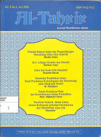 AL-TAHRIR : Jurnal Pemikiran Islam Vol. 8 No.2, Juli 2008