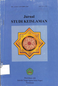 JURNAL STUDI KEISLAMAN Vol. VIII No. 2 Oktober 2005