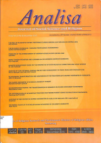 ANALISA : Journal of Social Science and Religion Volume 22 No. 02 December 2015