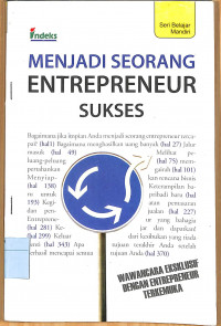 MENJADI SEORANG ENTREPRENEUR SUKSES