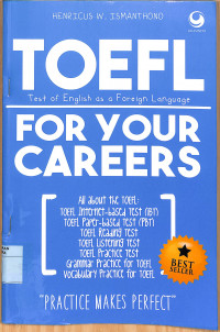 TOEFL FOR YOUR CRREERS