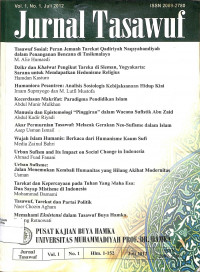 JURNAL TASAWUF Vol. 1, No.1, Juli 2012