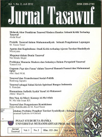 JURNAL TASAWUF Vol. 1, No.2, Juli 2012