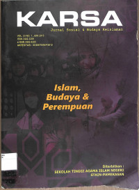 KARSA: Jurnal Sosial & Budaya Keislaman Vol. 23, No. 1, Juni 2015