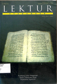 JURNAL LEKTUR KEAGAMAAN : Vol. 5, No. 1, 2007