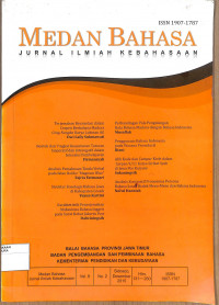 MEDAN BAHASA : Jurnal Ilmiah Kebahasaan Vol. 9 No. 2 Desember 2015