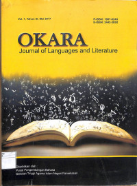 OKARA : Jurnal Bahasa dan Sastra Vol. 1, Tahun XI,  Mei 2017