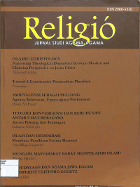 RELIGIO : Jurnal Studi Agama-Agama Volume 03 Nomor 01 Maret 2013