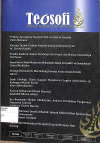 TEOSOFI : Jurnal Tasawuf dan Pemikiran Islam Vol. 02 No. 01 Juni 2012