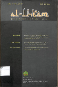 Al-Ihkam: Jurnal Hukum dan Pranata Sosial Vol. VI No. 1 Juni 2011