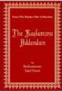 THE KASTAMONU ADDENDUM