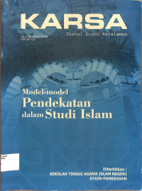 KARSA : Jurnal Sosial & Budaya Keislaman Vol. X No. 2 Oktober 2006